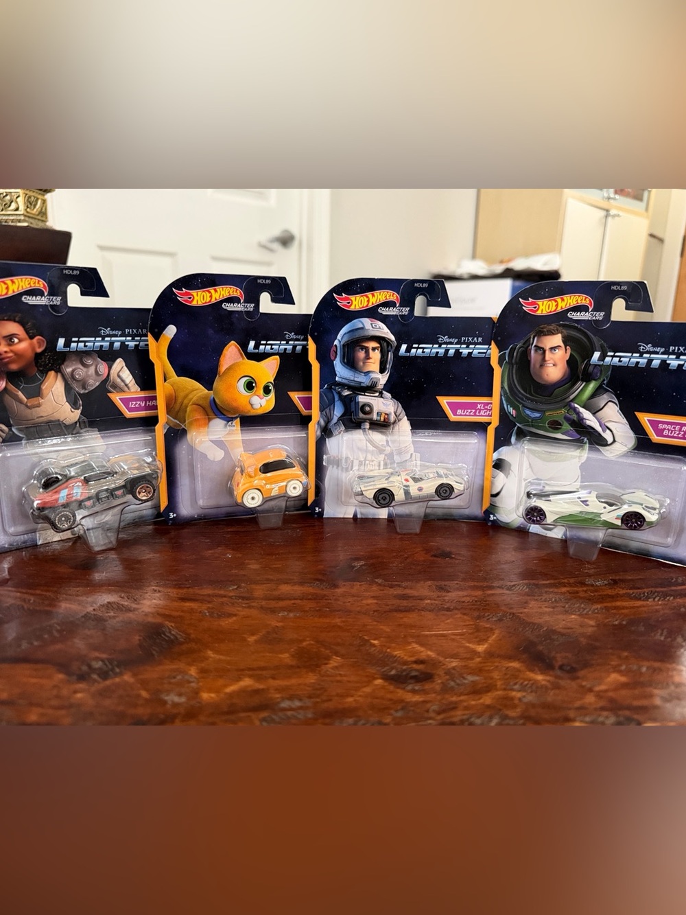 Hot Wheels Character Cars Disney Pixar Lightyear Movie Toy Car Set